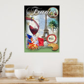 France Poster (Küche)