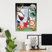 France Poster (Heimbüro)
