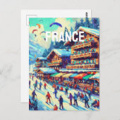 France Postkarte (Vorne/Hinten)