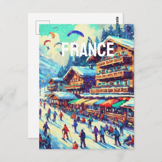 France Postkarte (Vorne/Hinten)