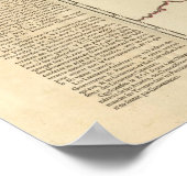 France, Providences and Boundaries Poster (Ecke)