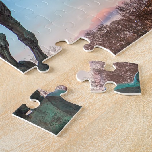 France Reborn Statue on Pont de Bir-Hakeim - Paris Puzzle (Seite)