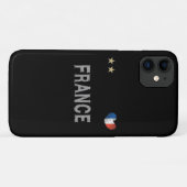 France Soccer Football Fan Shirt Herz Case-Mate iPhone Hülle (Rückseite (Horizontal))