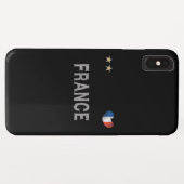 France Soccer Football Fan Shirt Herz Case-Mate iPhone Hülle (Rückseite (Horizontal))