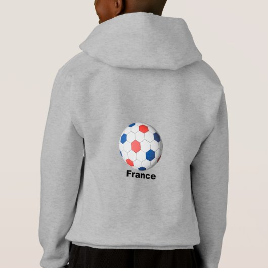 France Soccer Hoodie (Rückseite)