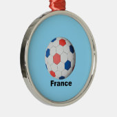 France Soccer Ornament Aus Metall (Rechts)