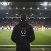 France Soccer Personalized Name Number Jersey Hoodie