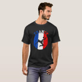 France Soccer Team Player France Fußball-Team Fren T-Shirt (Vorne ganz)