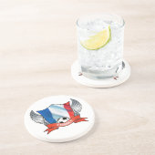 France Soccer Untersetzer (Seite)