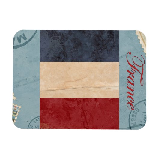 France Souvenir Magnet (Horizontal)