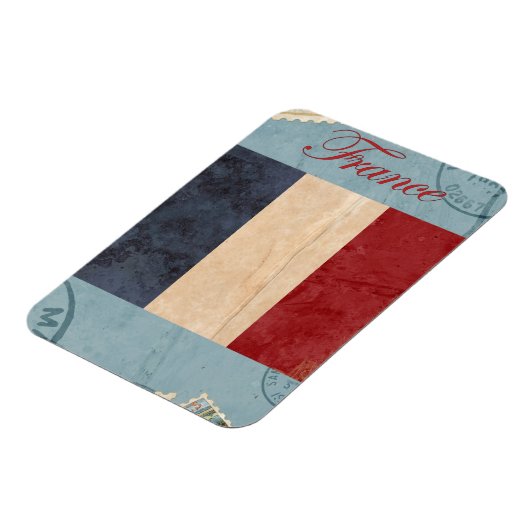 France Souvenir Magnet (Linke Seite)