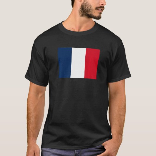 France Tricolor T-Shirt (Vorderseite)