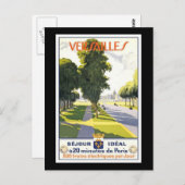 France Versailles Postkarte (Vorne/Hinten)