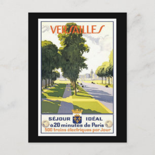 France Versailles Postkarte