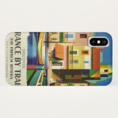 FRANCE Vintage Handyfälle Case-Mate iPhone Hülle (Rückseite (Horizontal))