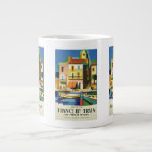 FRANCE Vintage Reise Tasse (Vorderseite)