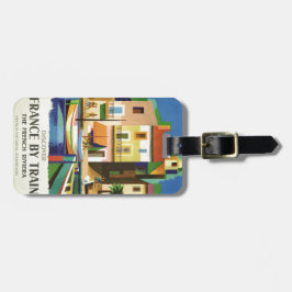 FRANCE Vintage Reisegepäck Gepäckanhänger