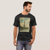 France Vintage Travel T - Shirt (Vorne ganz)