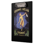 FranceCognac Gelas förderndes PosterFrance Klemmbrett (Links)