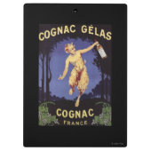 FranceCognac Gelas förderndes PosterFrance Klemmbrett (Rückseite)