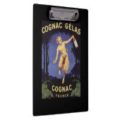 FranceCognac Gelas förderndes PosterFrance Klemmbrett (Rechts)