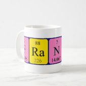 Francena Periodenname Tasse (Vorderseite Links)