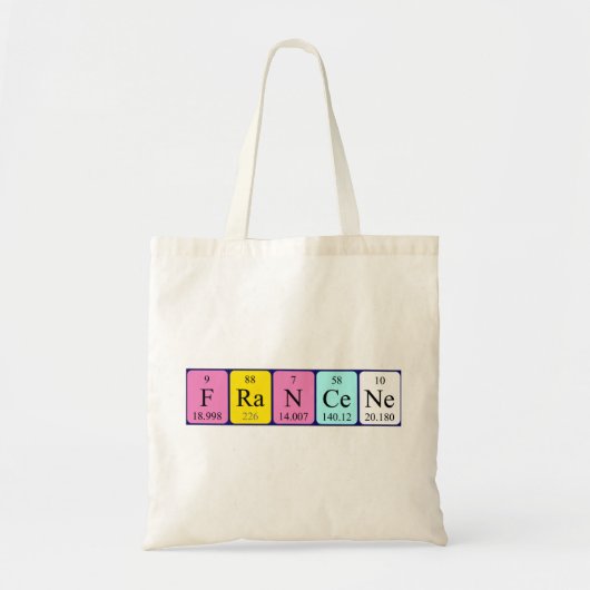 Francene Periodic Table name tobag Tragetasche (Vorne)