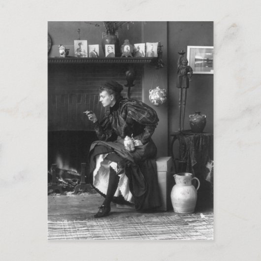 Frances Benjamin Johnston, 1896 Postkarte (Vorderseite)