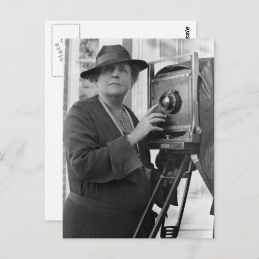 Frances Benjamin Johnston, 1936 Postkarte (Vorne/Hinten)