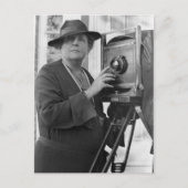Frances Benjamin Johnston, 1936 Postkarte (Vorderseite)