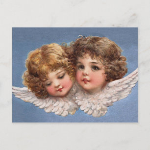 Frances Brundage: Engelpaar 1 Postkarte