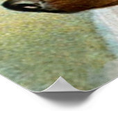 Frances Brundage: Mädchen mit Hund Poster (Ecke)