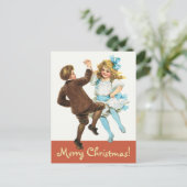 Frances Brundage Niedlich tanzende Kinder CC1143 Postkarte (Stehend Vorderseite)