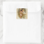 Frances Brundage: Romeo und Julia Quadratischer Aufkleber (Tasche)