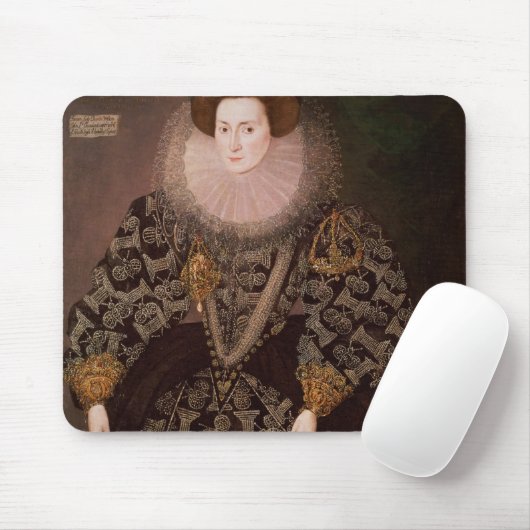 Frances Clinton, Dame Chandos, 1589 Mousepad (Mit Mouse)