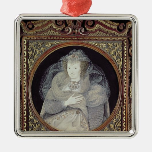 Frances, Gräfin Howard Silbernes Ornament (Vorne)