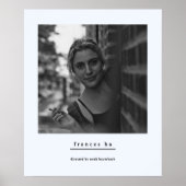 Frances Ha Noah Baumbach Greta Gerwig Cinema Poster (Vorne)