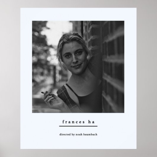 Frances Ha Noah Baumbach Greta Gerwig Cinema Poster (Vorne)