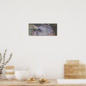 Frances MacDonald's "Girl with Blue Butterflies" Poster (Küche)