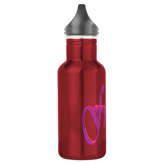 Frances, Name-Logo, Trinkflasche (Links)