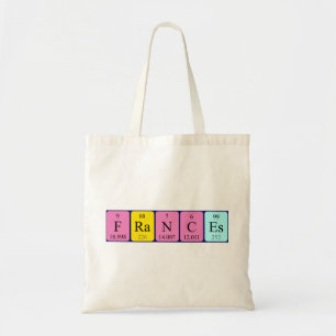 Frances Periodic Table name tobag Tragetasche