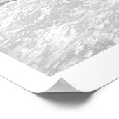 Frances Phelps Belden fly fishing in the river Poster (Ecke)