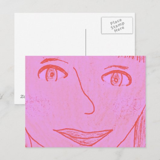 Frances Postkarte (Vorne/Hinten)