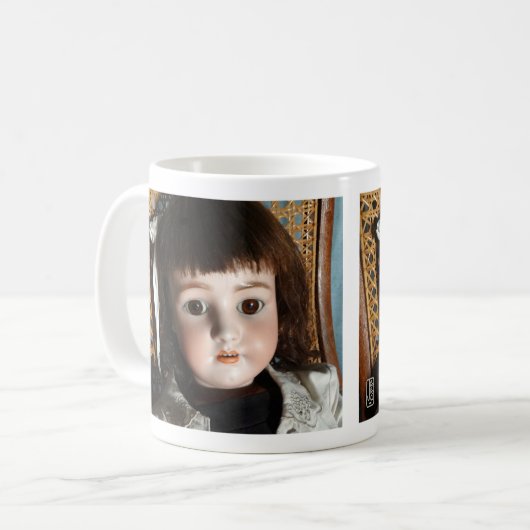 "Frances" Viktorianisch Doll Tasse (Vorderseite Links)