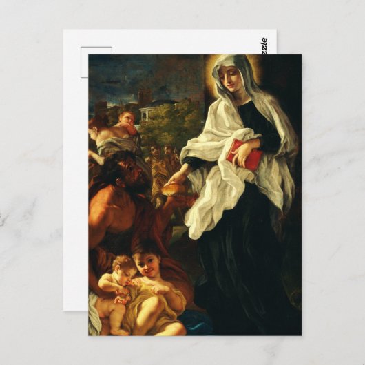 Frances von Rom Postkarte (Vorne/Hinten)