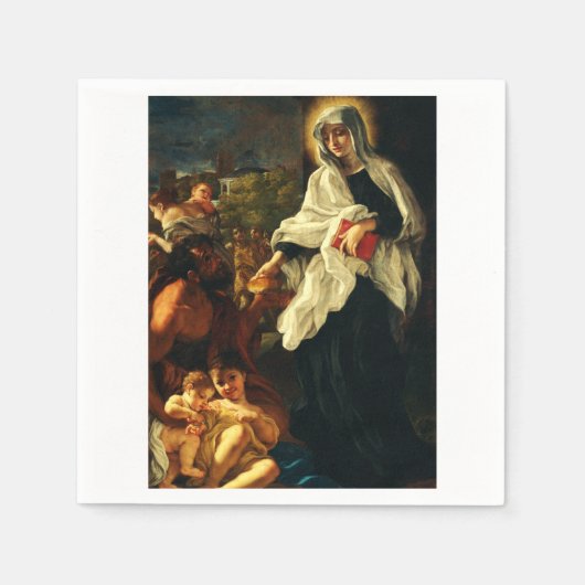 Frances von Rom Serviette (Vorderseite)