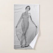 Francesca a Bella Ragazza, Schöne Italienische Gir Badhandtuch Set (Handtuch)