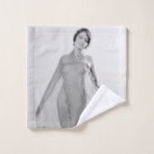 Francesca a Bella Ragazza, Schöne Italienische Gir Badhandtuch Set (Waschlappen)