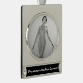 Francesca a Bella Ragazza, Schöne Italienische Gir Banner-Ornament Silber (Rechts)