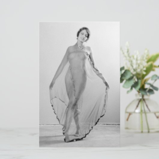 Francesca a Bella Ragazza, Schöne Italienische Gir Briefpapier (Stehend Vorderseite)